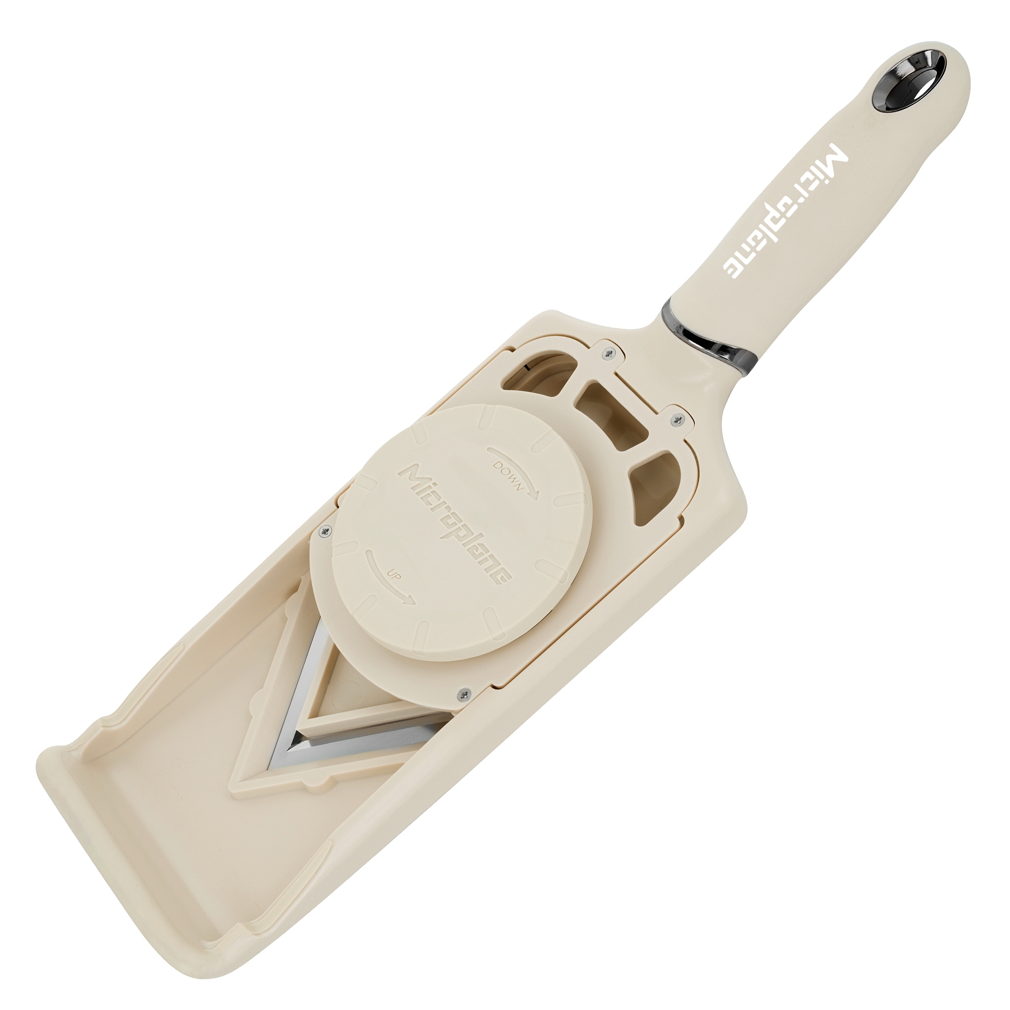Microplane - Verstellbarer V-Hobel PureCut | Cashmere Beige