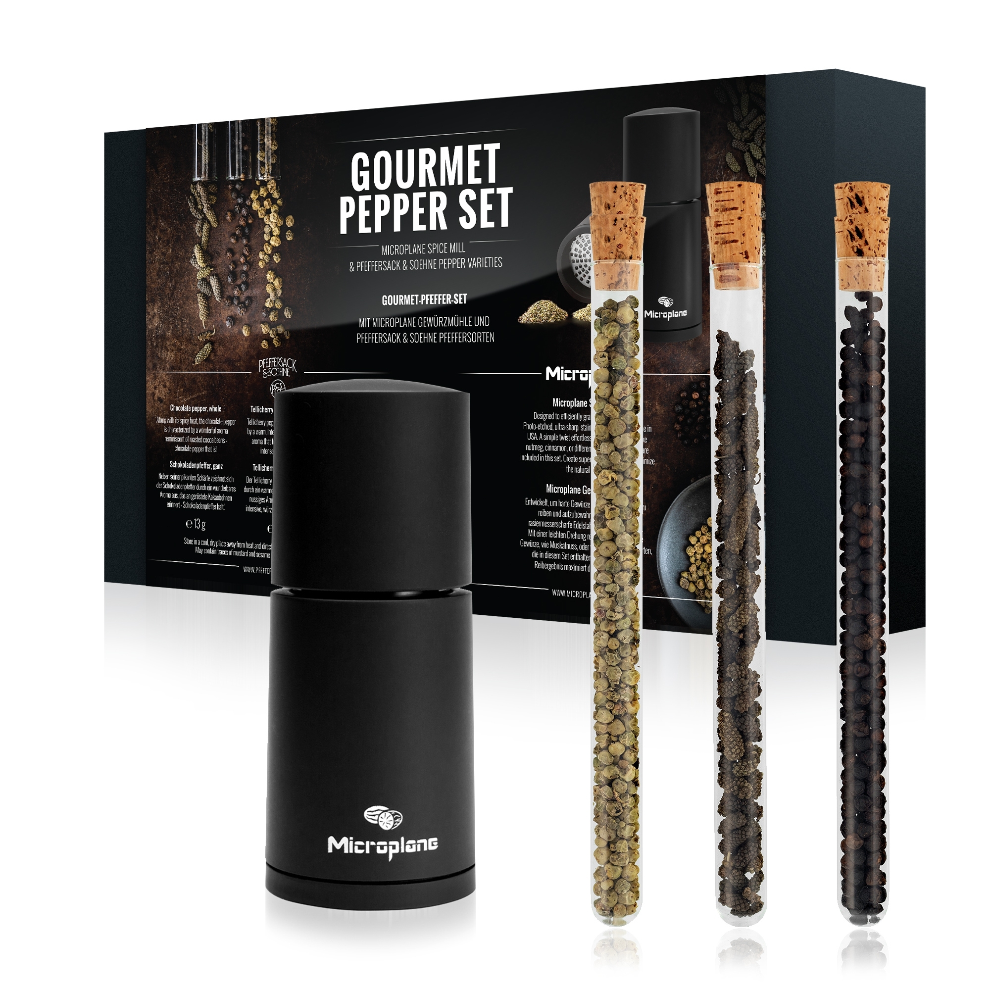 Microplane - Gourmet Pepper-Set Microplane - Gourmet Pepper-Set