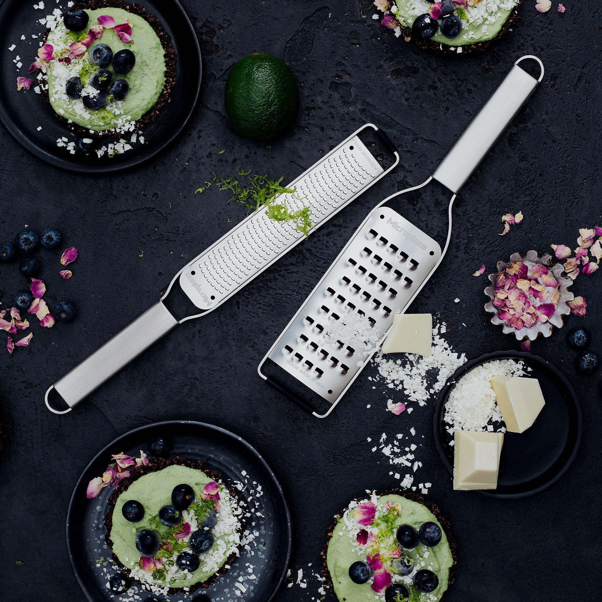 Microplane - Professional Grater Set of 2 | Zester - Extra Coarse Microplane - Professional Grater Set of 2 | Zester - Extra Coarse