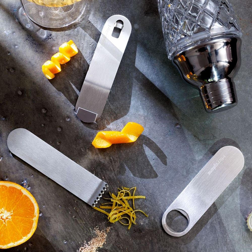 Microplane - Bar Tool Set, 5 teilig | Walnuss