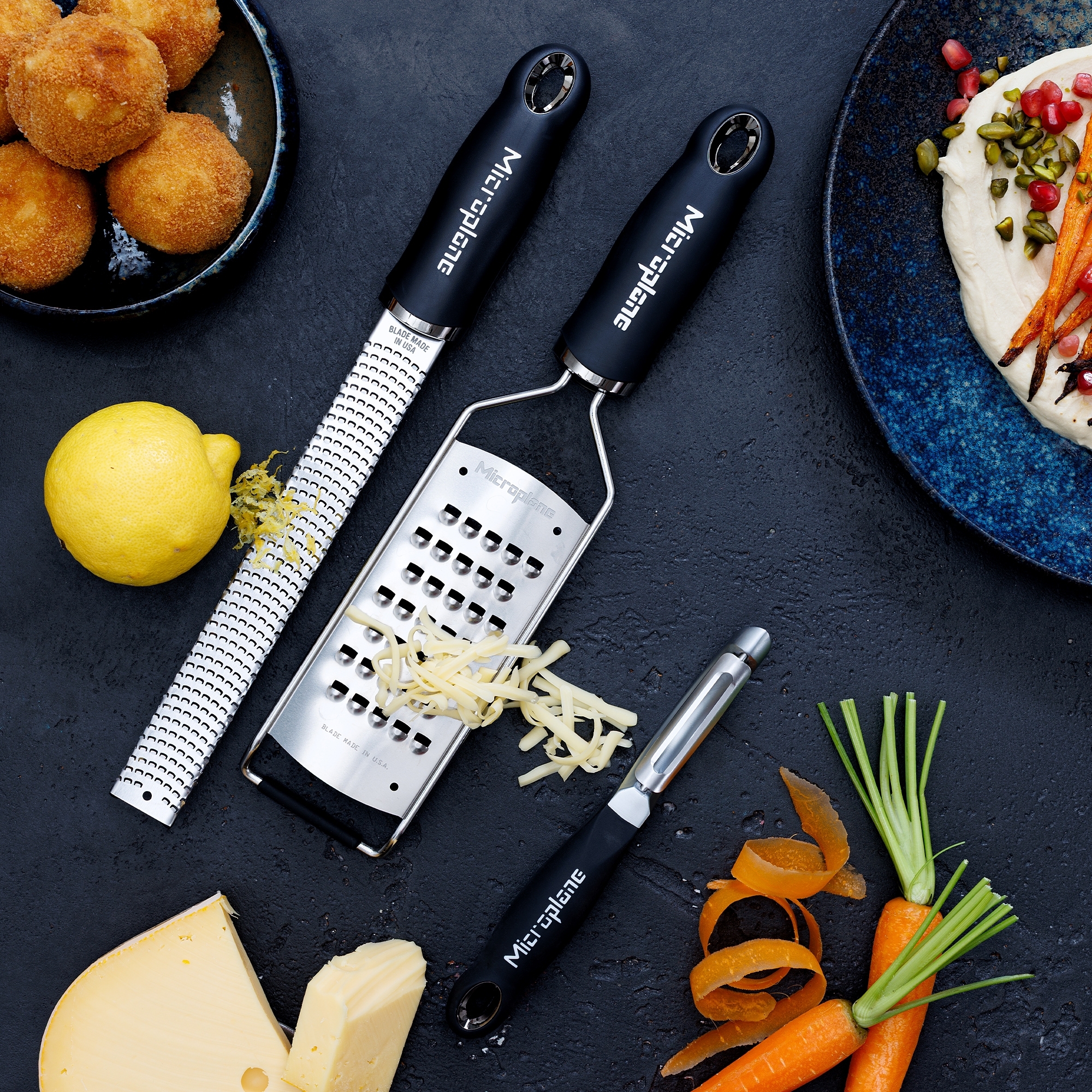 Microplane - Gourmet Set with Peeler Microplane - Gourmet Set with Peeler