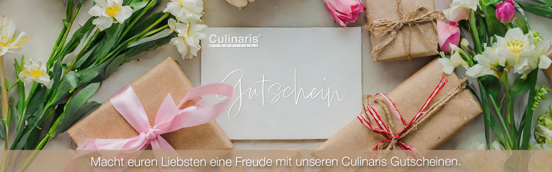 Der Culinaris Geschenkgutschein