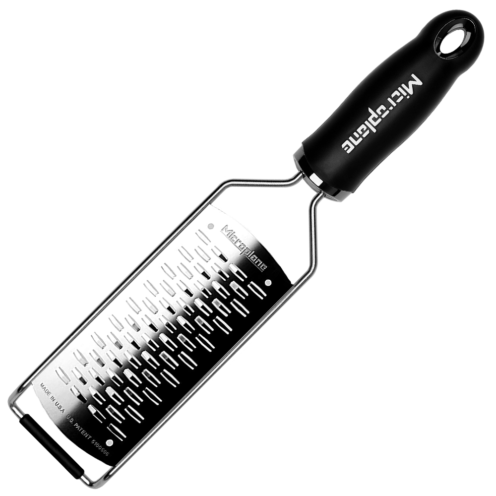 Microplane - Medium Ribbon Grater - Black - Gourmet Series Microplane - Medium Ribbon Grater - Black - Gourmet Series