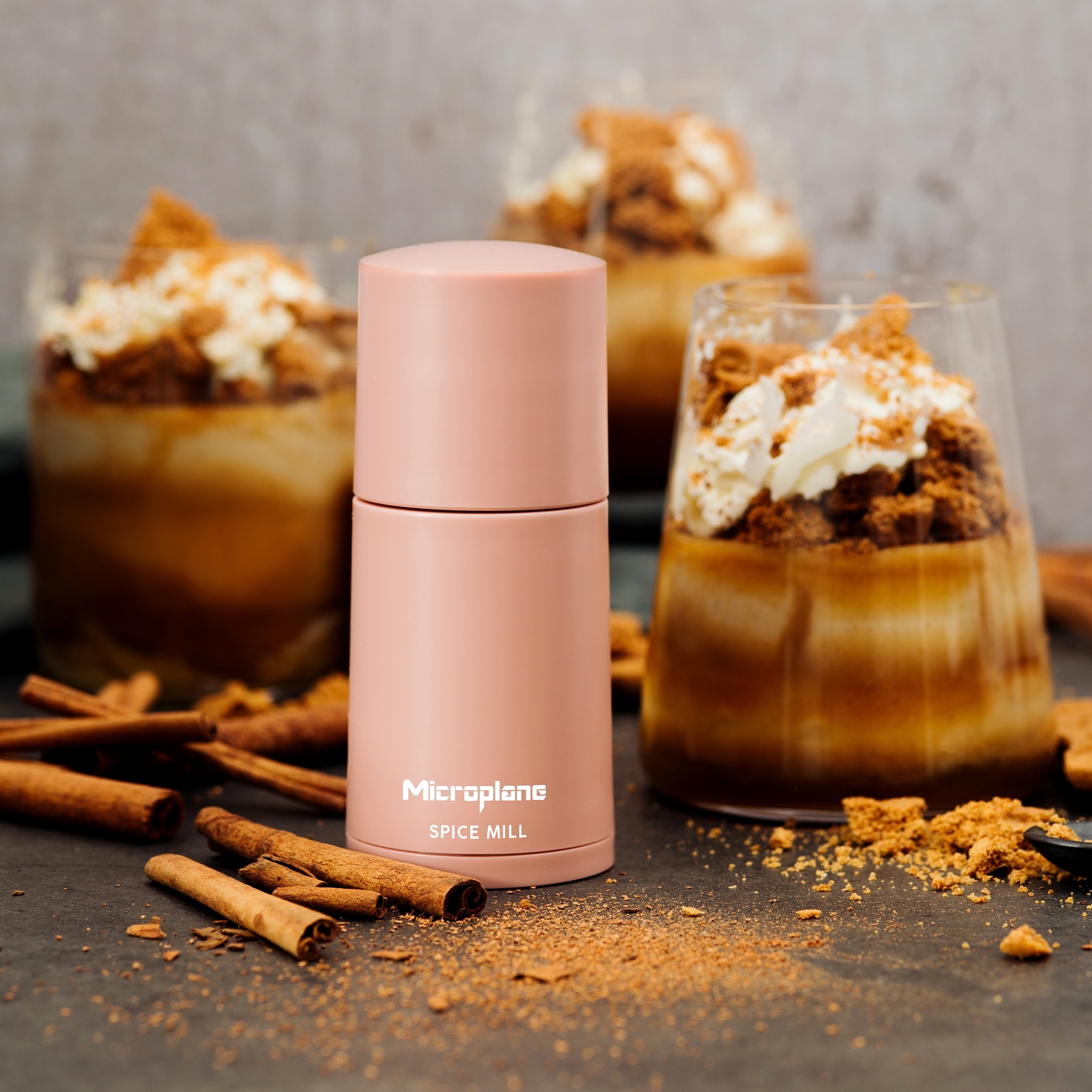 Microplane - Muskatmühle 2in1 - Dusty Rose