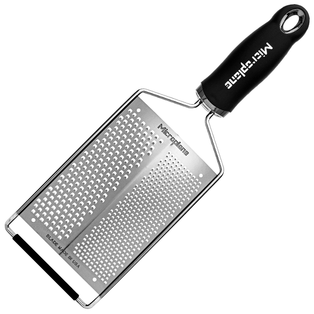 Microplane - Dual Blade Grater - Black - Gourmet Series Microplane - Dual Blade Grater - Black - Gourmet Series