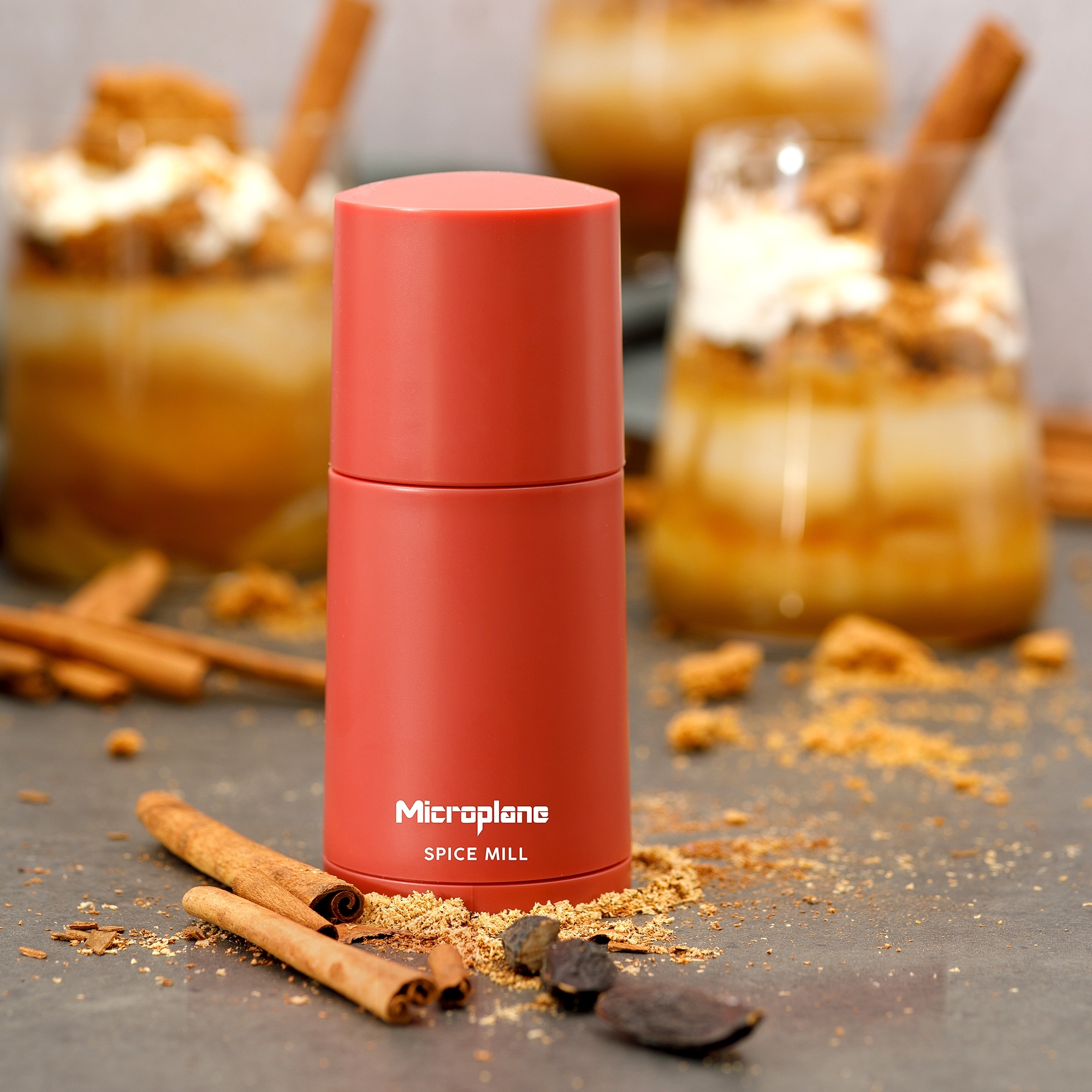 Microplane - Muskatmühle 2in1 - Lipstick Pink