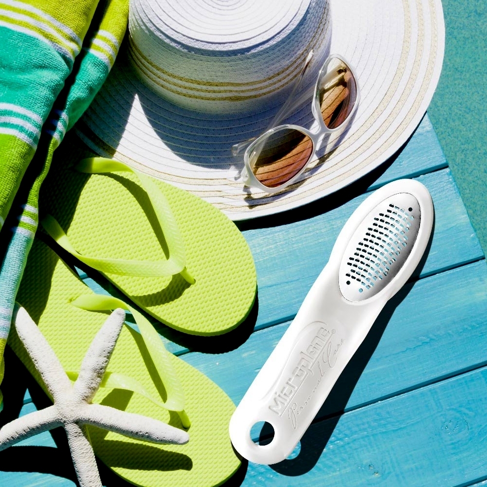 Microplane - Premium Foot File - white Microplane - Premium Foot File - white