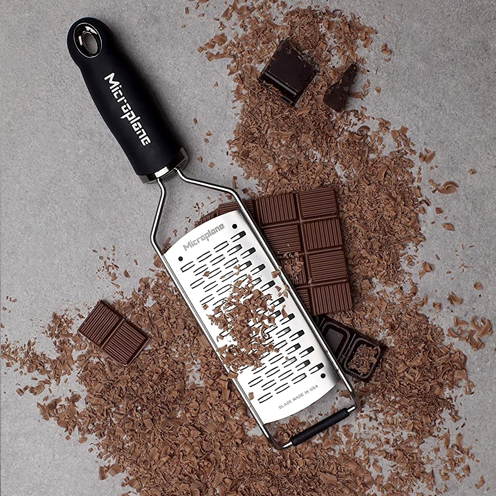 Microplane - Medium Ribbon Grater - Black - Gourmet Series Microplane - Medium Ribbon Grater - Black - Gourmet Series