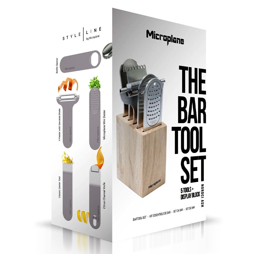 Microplane - Bar Tool Set, 5 teilig | Nordic Ash