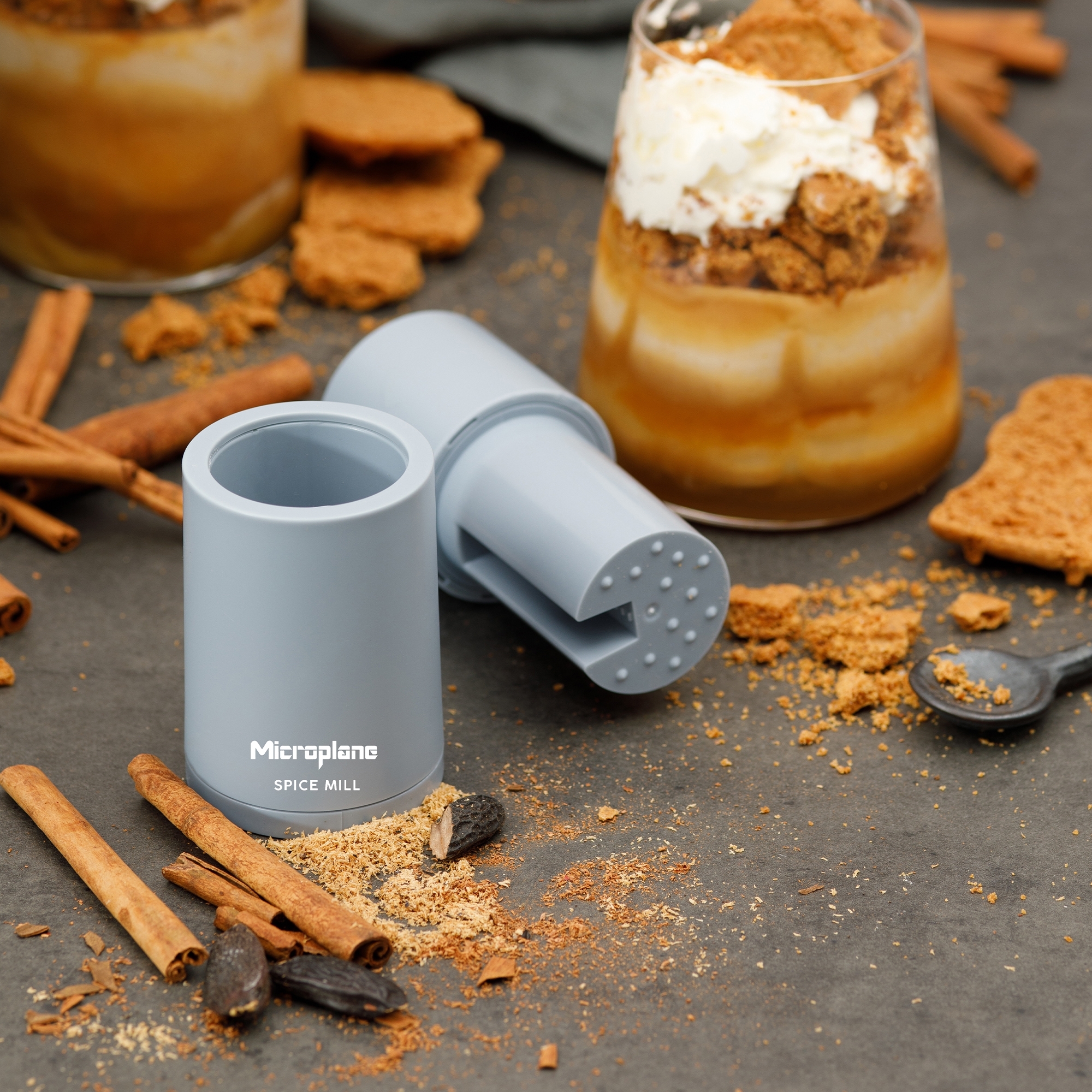 Microplane - Muskatmühle 2in1 - Sky Blue
