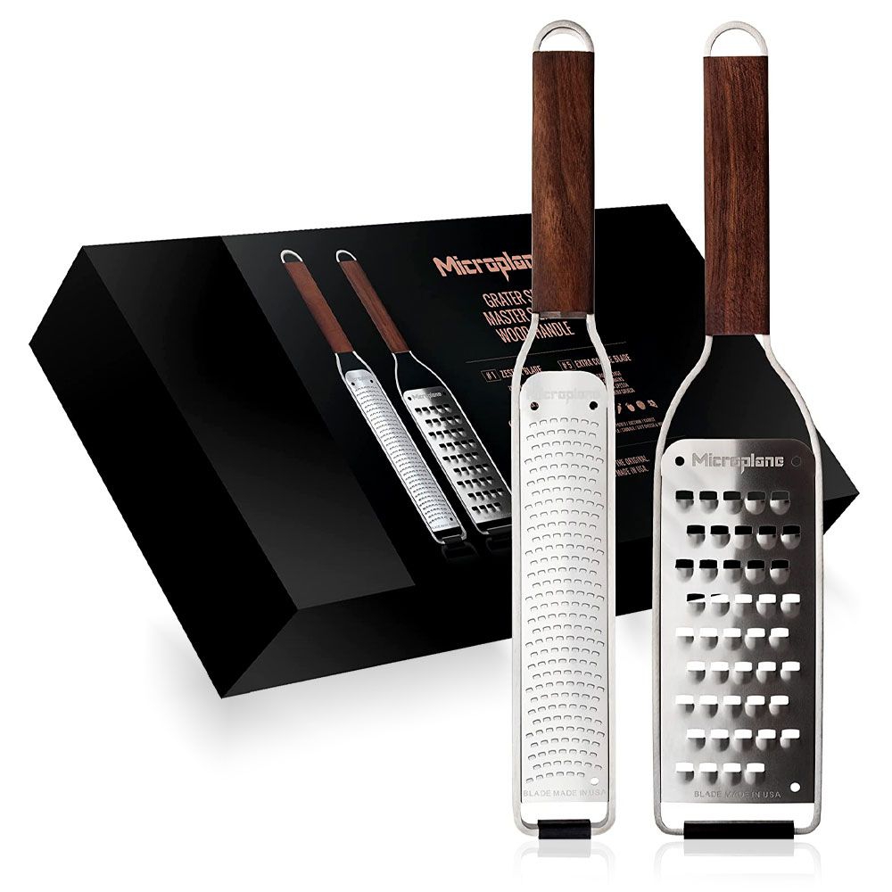 Microplane - Master Grater Set - zester and a very coarse grater