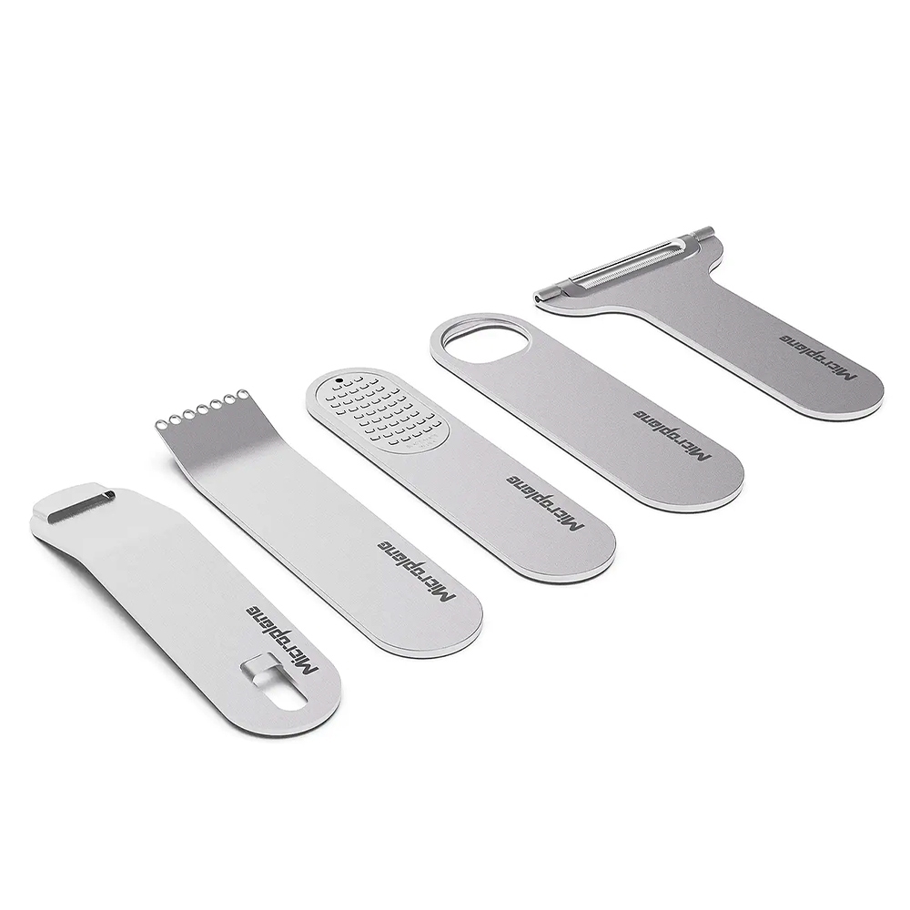 Microplane - Bar Tool Set, 5 teilig | Walnuss