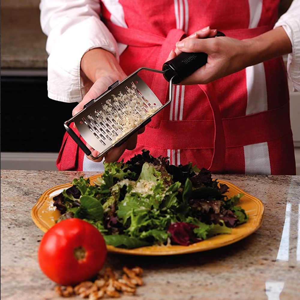 Microplane - Medium Ribbon Grater - Black - Gourmet Series Microplane - Medium Ribbon Grater - Black - Gourmet Series