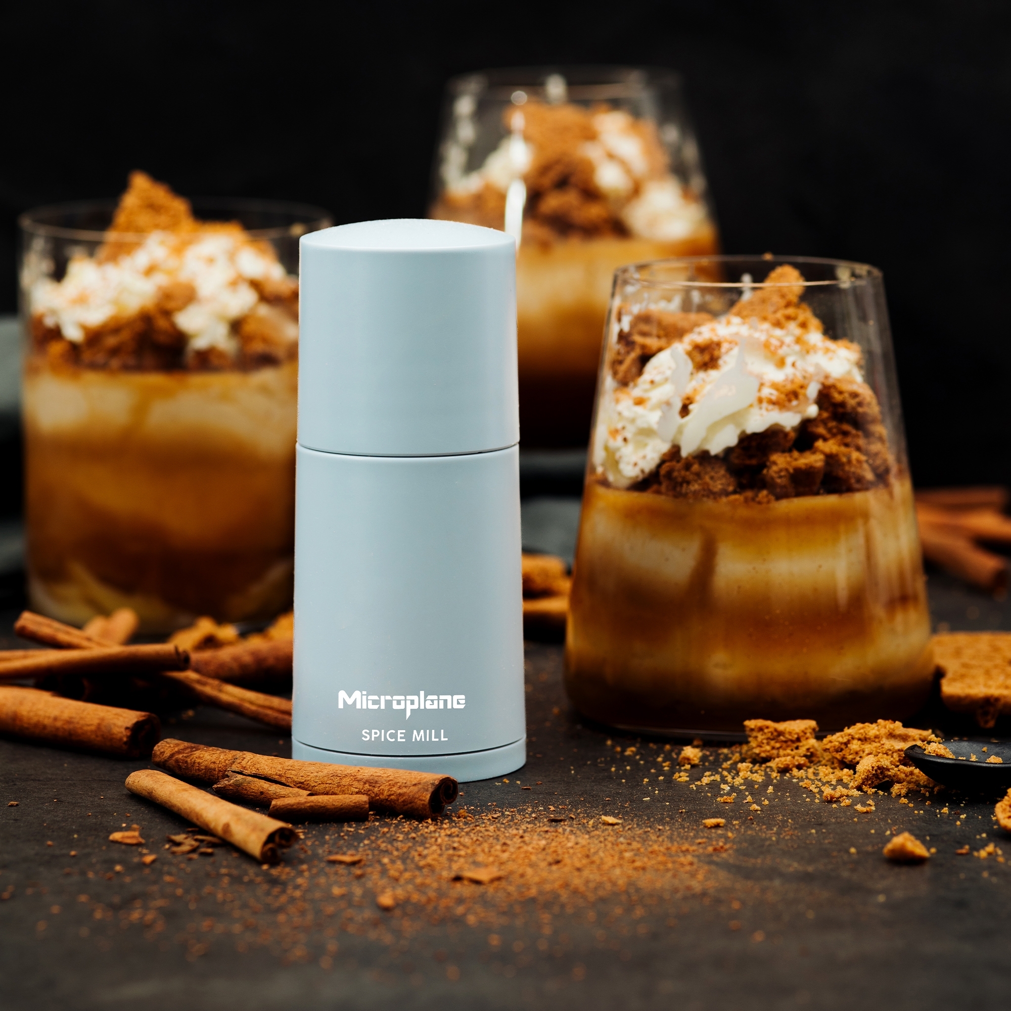 Microplane - Muskatmühle 2in1 - Sky Blue